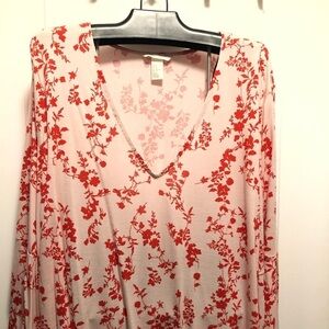 🐩 🌹New v-neck top